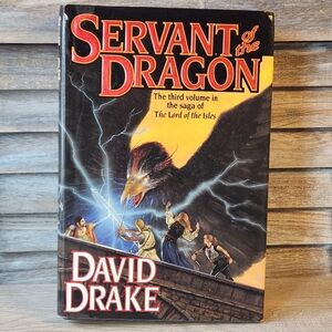 🔥 Servant of the Dragon by David Drake Hardcover Book Fantasy Adventure